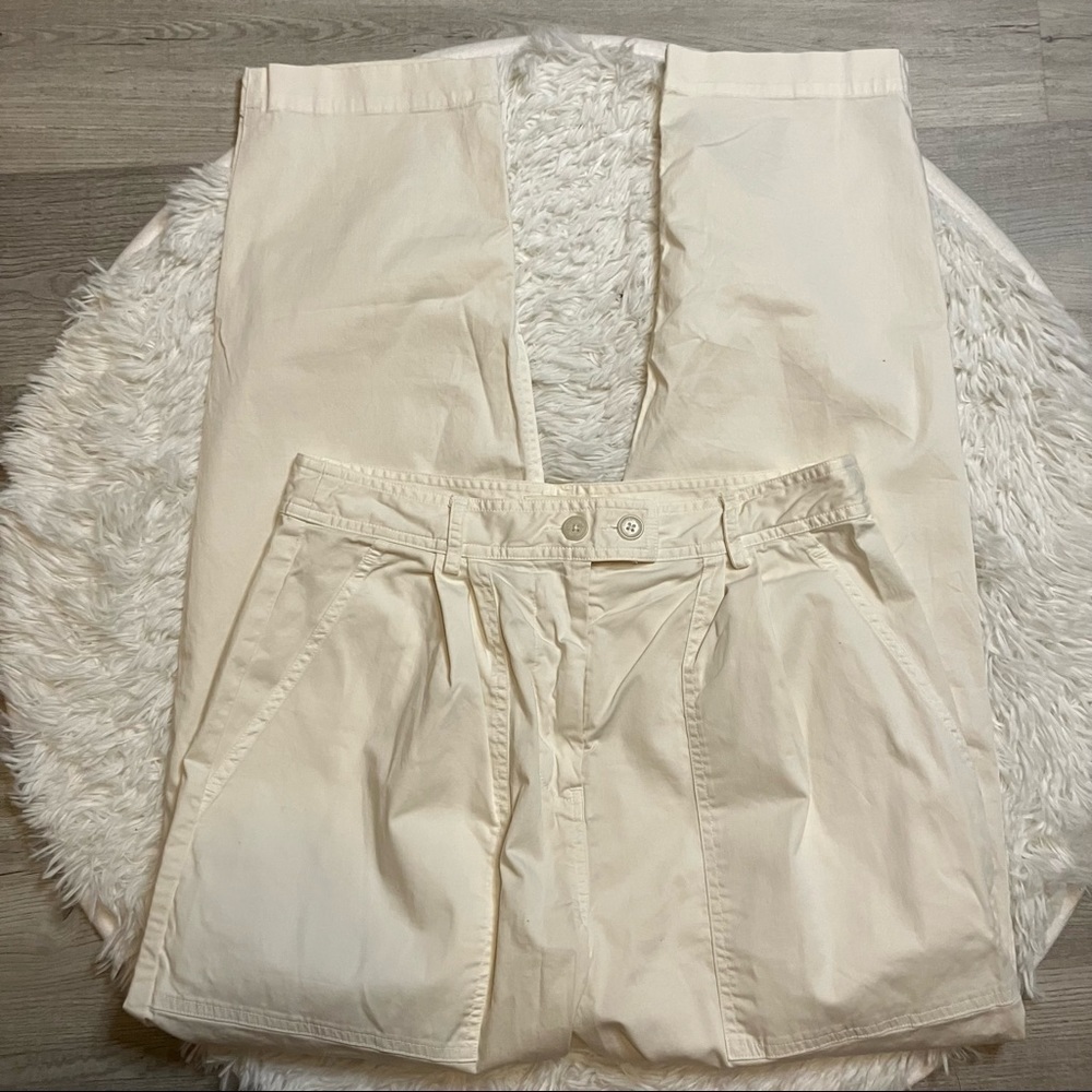 Nili Lotan Cyro Pants in White Sand - Picture 6 of 15